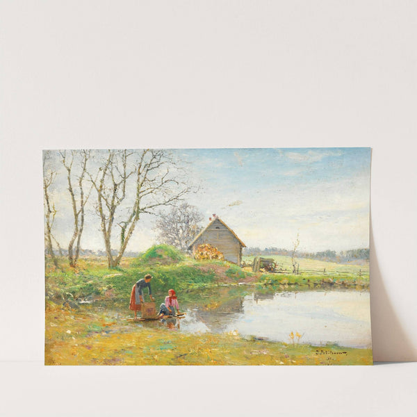 Washing Day by Ivan Pavlovich Pokhitonov