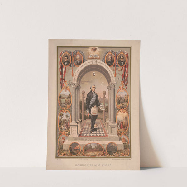 Washington as a Mason (1867) by James Fuller Queen