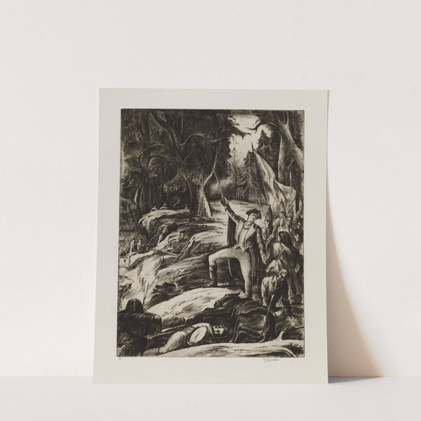 Washington at Braddock's Defeat by Earl Horter