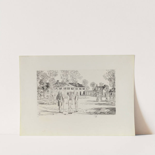 Washington at Mount Vernon (1932) by Childe Hassam