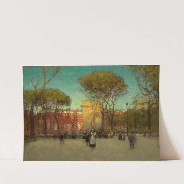 Washington Square, New York by Paul Cornoyer