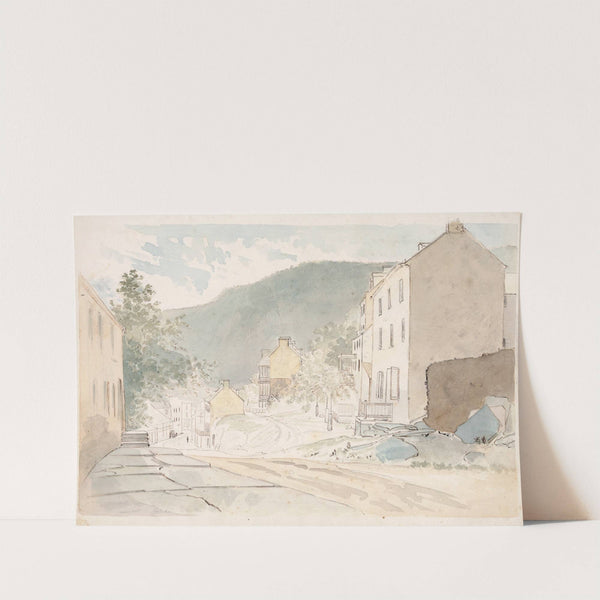 Washington St., Harper's Ferry, W. Virginia, Sat. June 21, 1873 Tm 6 p.m. light fr. left by James Madison Alden