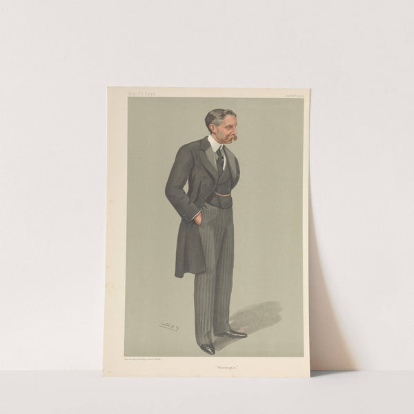 Washington – The Rt. Hon. Sir Michael Henry Herberg. 15 Jan. 1903 (1903) by Leslie Matthew Ward