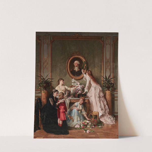 Washington’s Birthday (1878) by Charles Baugniet