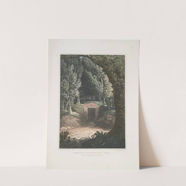 Washington's sepulchre, Mount Vernon by Joshua Shaw