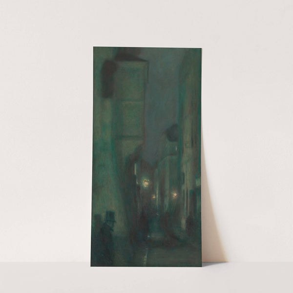 Wąski Dunaj nocą (1892) by Józef Pankiewicz