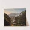 Wasserfälle bei Tivoli (ca 1797) by Johann Martin von Rohden