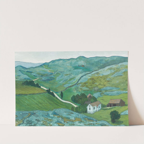 Waste Land by Ivar Arosenius