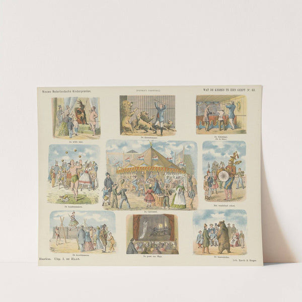 Wat de kermis te zien geeft (1875-1919) by Emrik & Binger