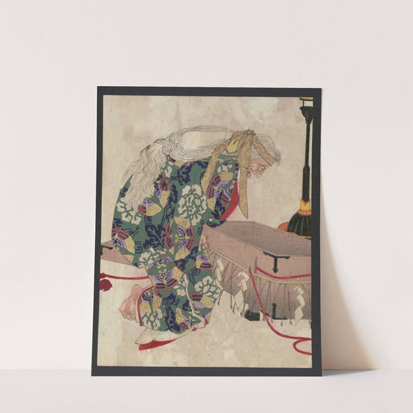 Watanabe no tsuna to ibaraki by Tsukioka Yoshitoshi