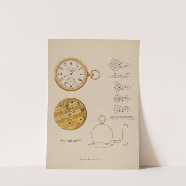 Watch and Case by Harry G. Aberdeen