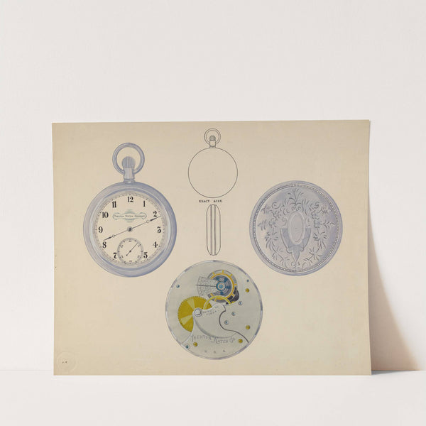 Watch, Dial and Frame by Harry G. Aberdeen