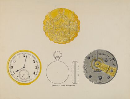 Watch, Face and Case