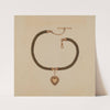 Watch Fob with Human Hair Chain by Kathryn Uhl