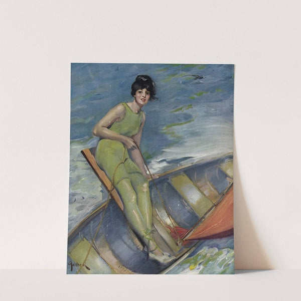Watchful weighting (1914) by Walter Dean Goldbeck