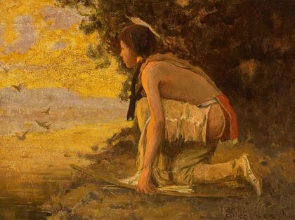 Watching for Game (1906)