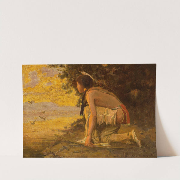 Watching for Game (1906) by Eanger Irving Couse