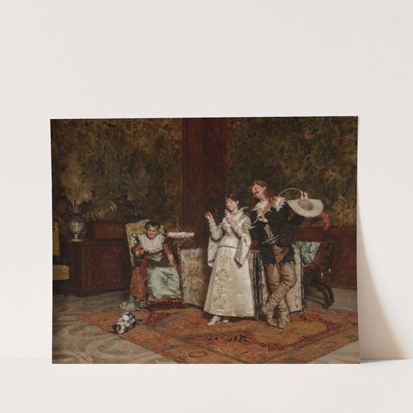 Watching the cat by Giovanni Paolo Bedini