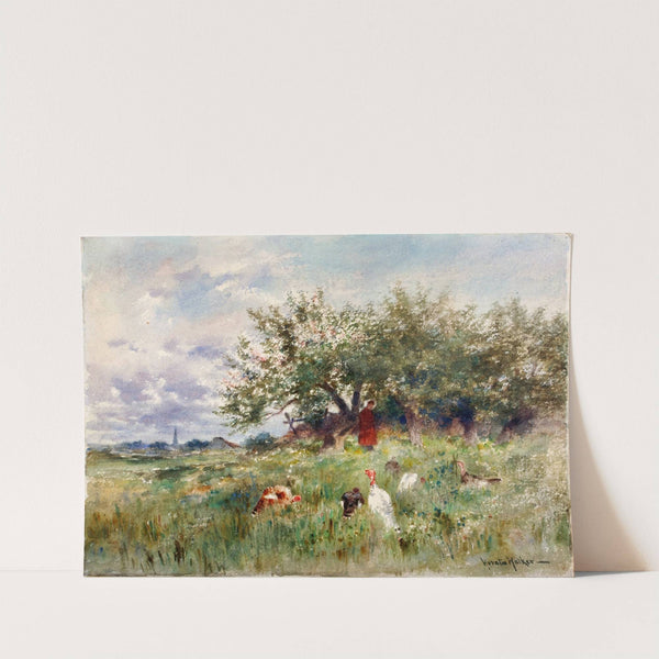 Watching the Turkeys by Horatio Walker