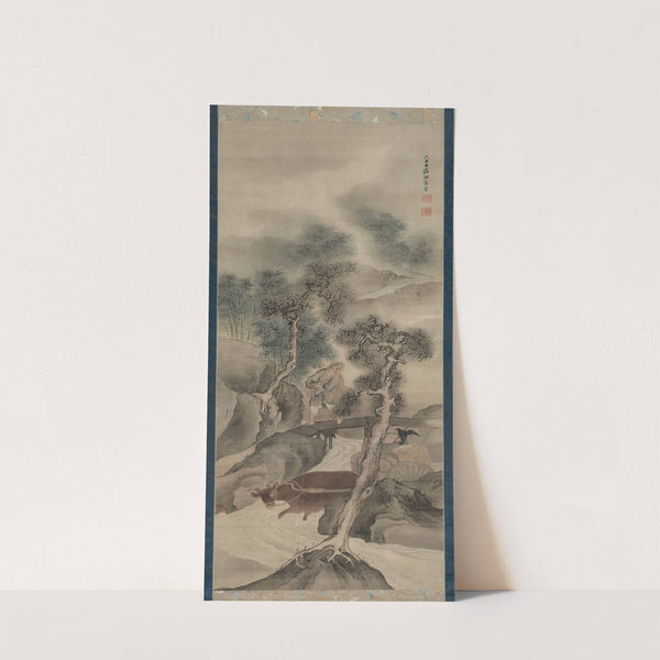 Water Buffalo Returning Home (1781) by Yosa Buson