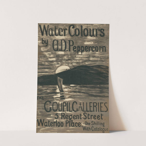 Water Colours by A. D. Peppercorn (1896) by Arthur Douglas Peppercorn
