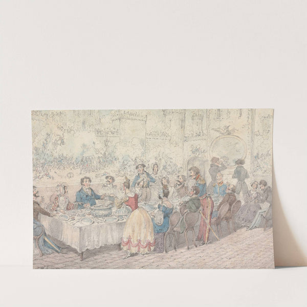 ‘Water, I do Declare with Worms in it’ by Henry Thomas Alken