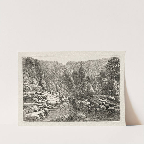 Water in the Mountains (c. 1790–1800) by Christoph Nathe