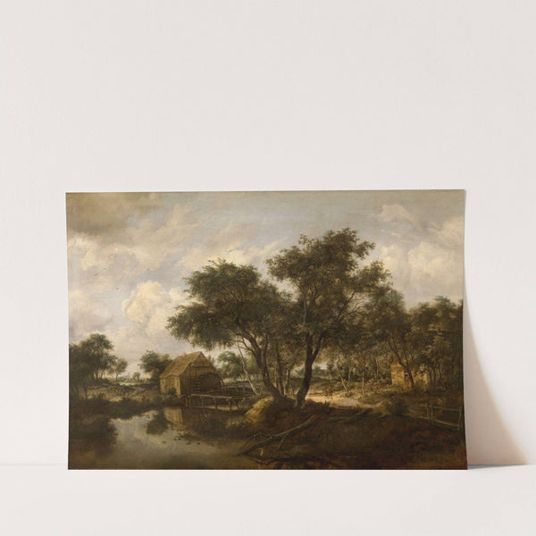 Water Mill by Meindert Hobbema