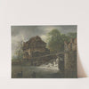 Water mill by Johann Friedrich Morgenstern
