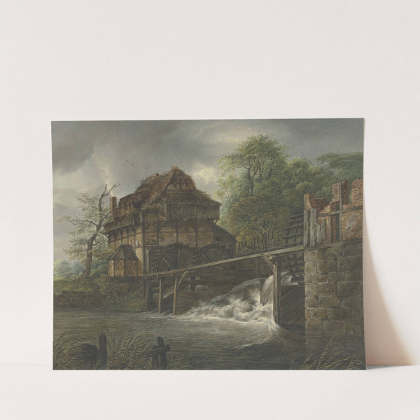 Water mill by Johann Friedrich Morgenstern