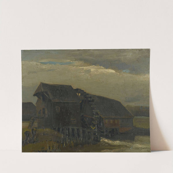 Water Mill At Opwetten (1884) by Vincent van Gogh