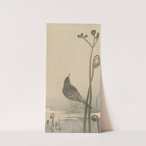 Water squeaker by Ohara Koson