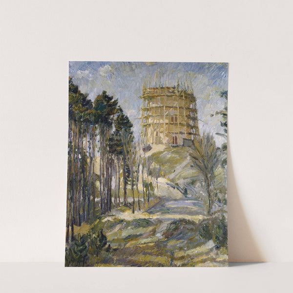 Water Tower in Hermsdorf (1909) by Max Beckmann