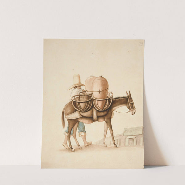 Water Vendor by Francisco Fierro