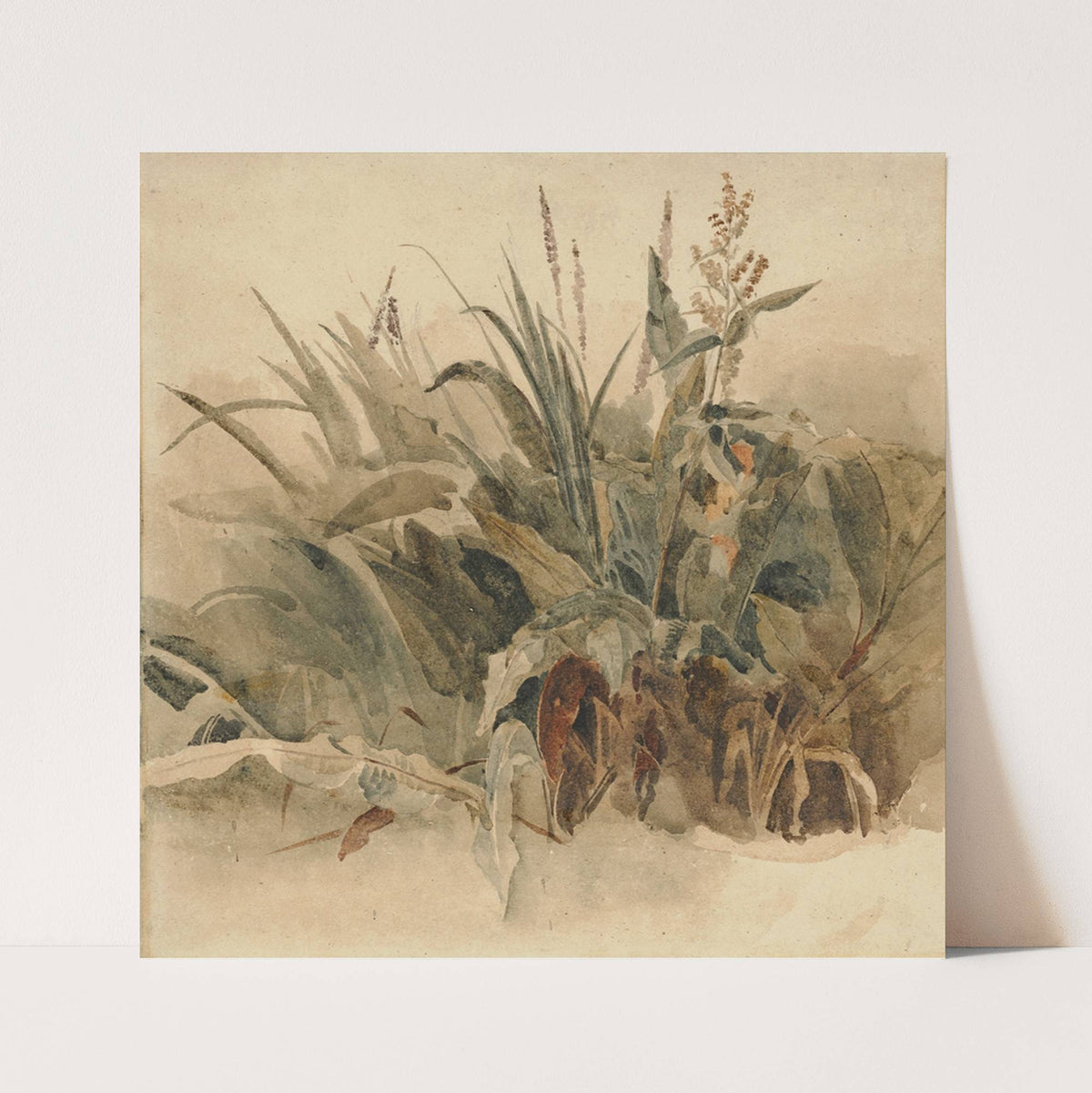 Water weeds by Peter De Wint