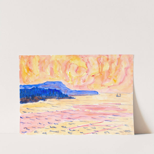 Watercolor No. 6, Blue Coast (1936) by Allen Tucker