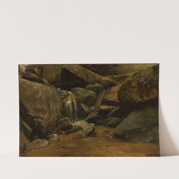 Waterfall (1897) by Curt Agthe