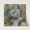 Waterfall (1895) by John Henry Twachtman