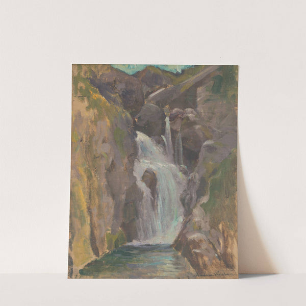 Waterfall by Ferdinand Katona