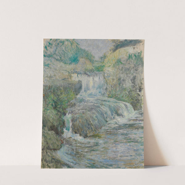 Waterfall (ca. 1889–91) by John Henry Twachtman