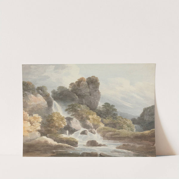 Waterfall by Francis Nicholson