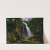 Waterfall at Mont-Dore by Achille Etna Michallon