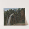 Waterfall at Terni by Jean-Baptiste-Camille Corot