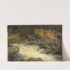 Waterfall in Hallingdal by Hans Gude