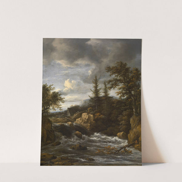 Waterfall in Norway by Jacob van Ruisdael