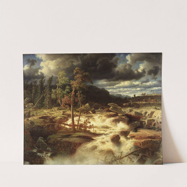 Waterfall in Småland by Marcus Larson