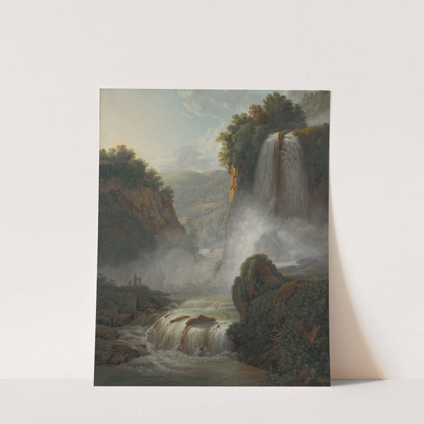 Waterfall near Tivoli by Peter Birmann