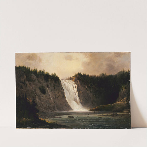 Waterfall on Mont-Morency by Robert S. Duncanson