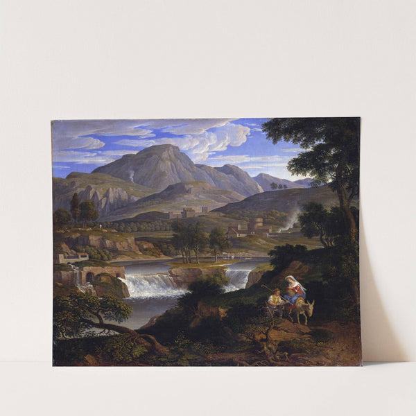 Waterfalls at Subiaco (1813) by Joseph Anton Koch