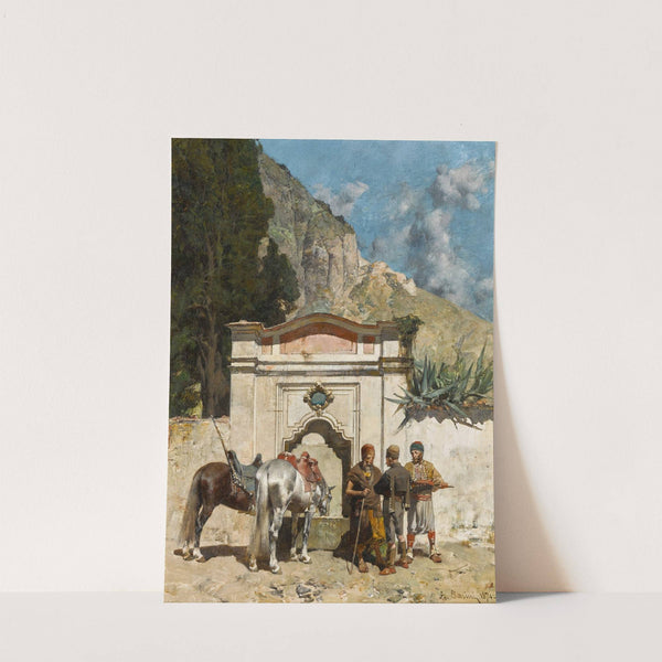 Watering the Horses (1874) by Alberto Pasini